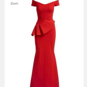 Red Evening Gown